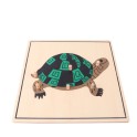 Montessori Premium : Puzzle de la tortue