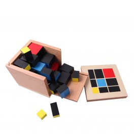 Montessori Premium : Cube du trinôme