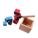Montessori Premium : Cube du binôme