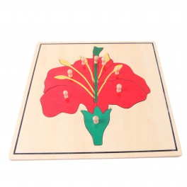 Montessori Premium : Puzzle de fleur Montessori Premium : Puzzle de fleur