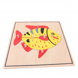 Montessori Premium : Puzzle du poisson Montessori Premium : Puzzle du poisson