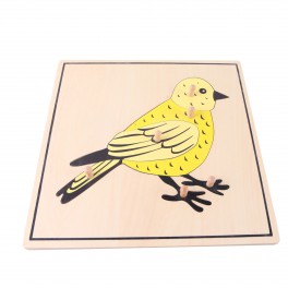 Montessori Premium : Puzzle de l'oiseau Montessori Premium : Puzzle de l'oiseau