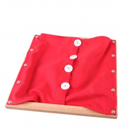 Montessori Premium : Cadre d'habillage avec fermeture à gros boutons Montessori Premium : Cadre d'habillage avec fermeture à gros boutons