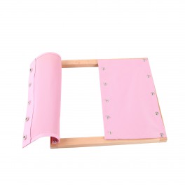Montessori Premium : Cadre d'habillage avec fermeture boutons pressions Montessori Premium : Cadre d'habillage avec fermeture boutons pressions