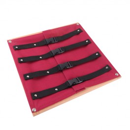 Montessori Premium : Cadre d'habillage à boucles en plastique Montessori Premium : Cadre d'habillage à boucles en plastique
