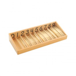 Montessori PREMIUM: boite de 45 fuseaux Montessori PREMIUM: boite de 45 fuseaux