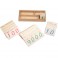 Montessori PREMIUM: Petites cartes en bois des nombres (1-9000)