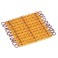 Montessori PREMIUM: 45 barres de 10 perles dorées