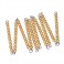 Montessori PREMIUM: Chaine de 100 perles dorées