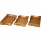 Montessori PREMIUM: 3 plateaux en bois