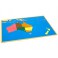 Montessori PREMIUM: Puzzle carte de l'Australie