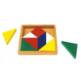 Montessori : Carré des fractions Montessori : Carré des fractions