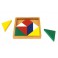 Montessori : Carré des fractions