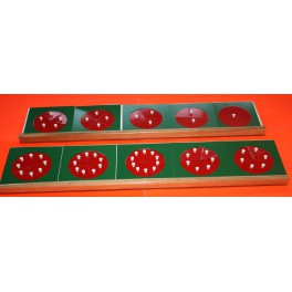 Montessori: cercles en métal découpés pour fractions Montessori: cercles en métal découpés pour fractions