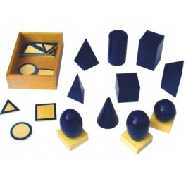 Montessori : Solides Géométriques Montessori : Solides Géométriques