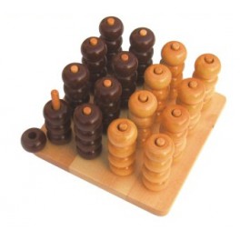 Groupe de boulier bi color en bois Groupe de boulier bi color en bois